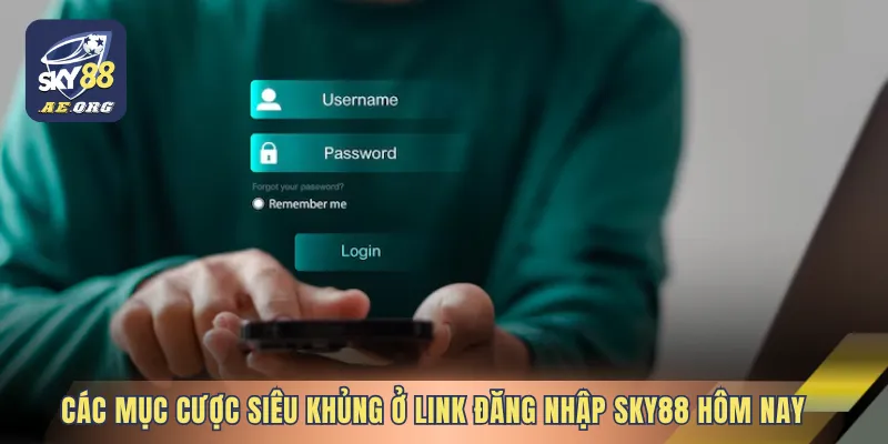 Các mục cược siêu khủng ở link đăng nhập SKY88 hôm nay