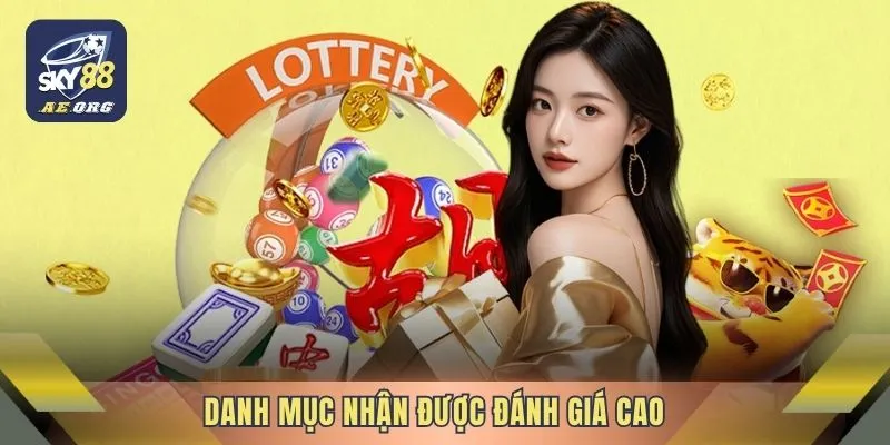 Table Game 1 Danh mục nhận được đánh giá cao