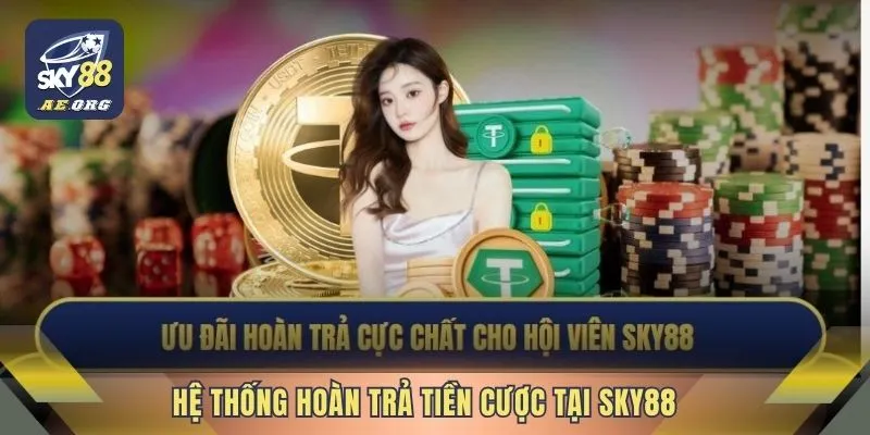 Hệ thống hoàn trả tiền cược tại Sky88