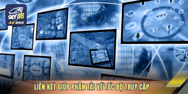 Liên kết giúp phân tải về tốc độ truy cập
