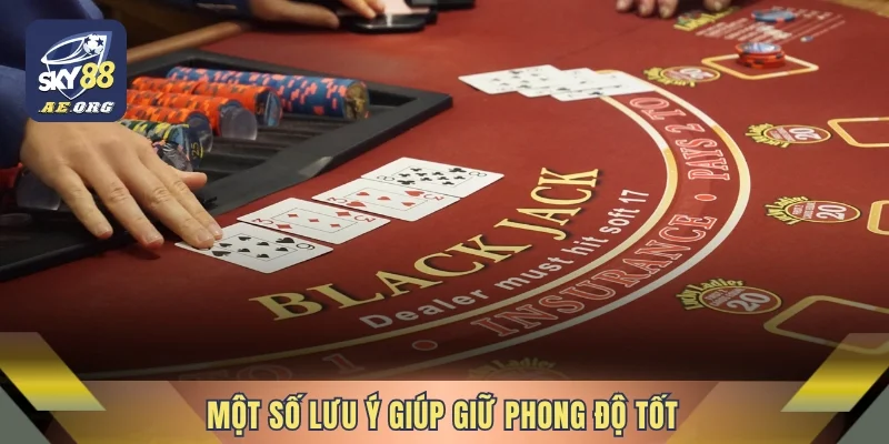 Một số lưu ý giúp giữ phong độ tốt