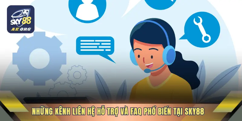 Liên Hệ Hỗ Trợ - FAQ SKY88 3 Những kênh liên hệ hỗ trợ và FAQ phổ biến tại SKY88