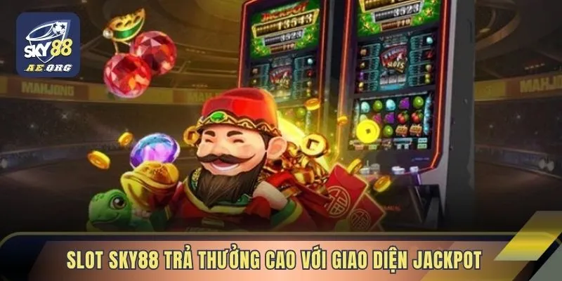Slot Sky88 trả thưởng cao với giao diện Jackpot